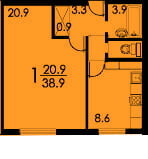 Планировка - 1 фото - Умные Окна